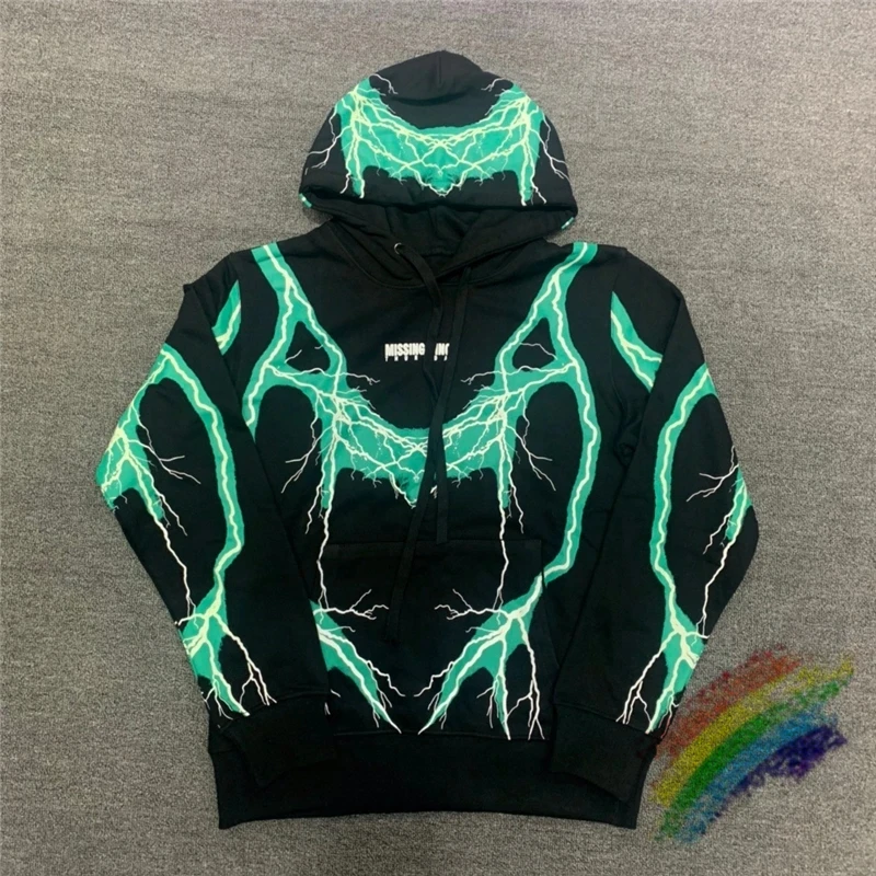 

Reflective Missing Since Thursday Lightning High Quality Hoodie For Men Women Pullover Oversized Sweatshirts