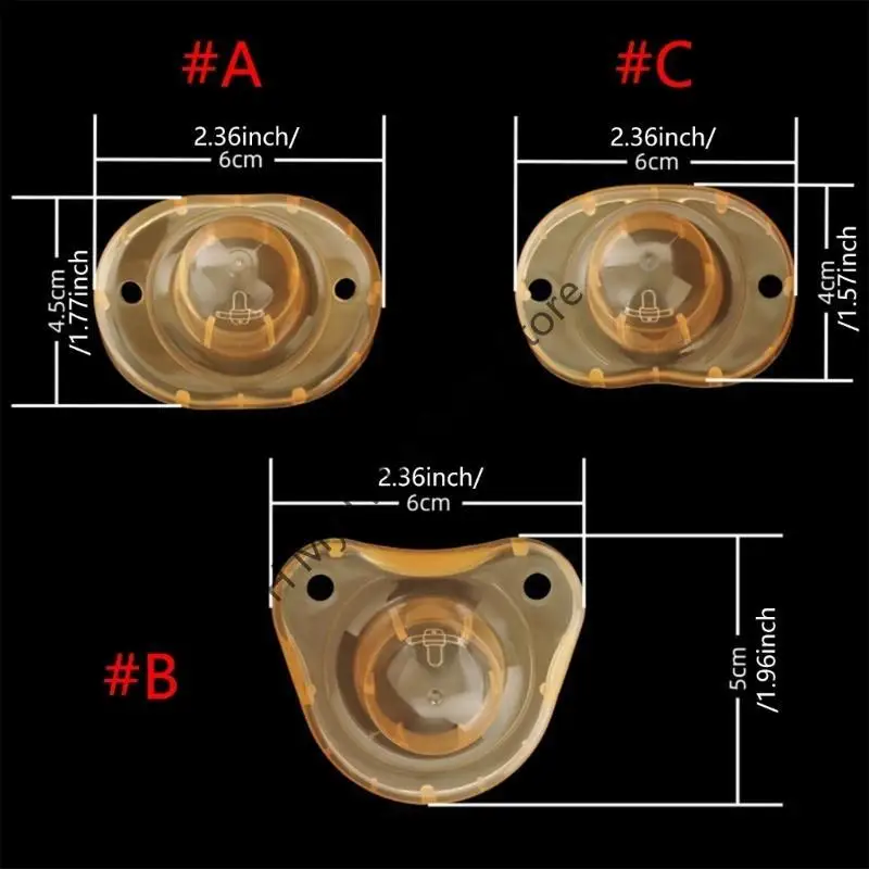 

M76C Baby Soother Dust Cover Soothing Pacifier Storage Container Dustproof Dummy Case for Infants Toddler Gift