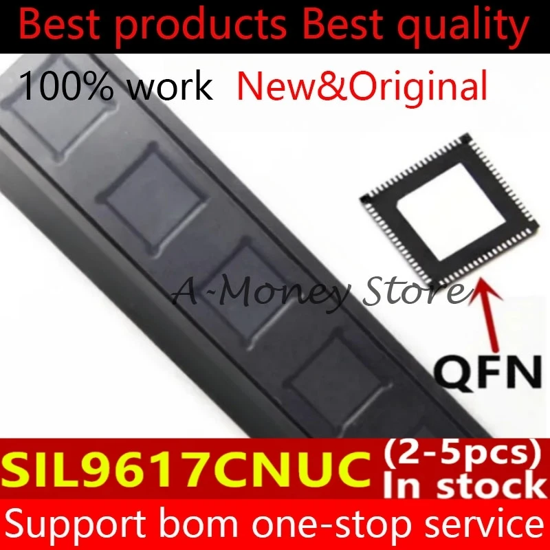 

(2-5pcs)SII9617CNUC SIL9617CNUC QFN-76