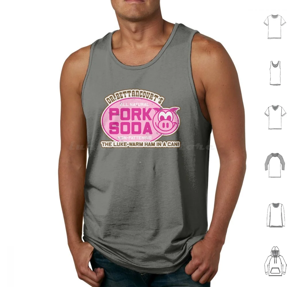 

Майки со свиной соды с принтом Хлопок Oink Pork Soda Pork Soda Dr Bettancourt Soft Drink Pop