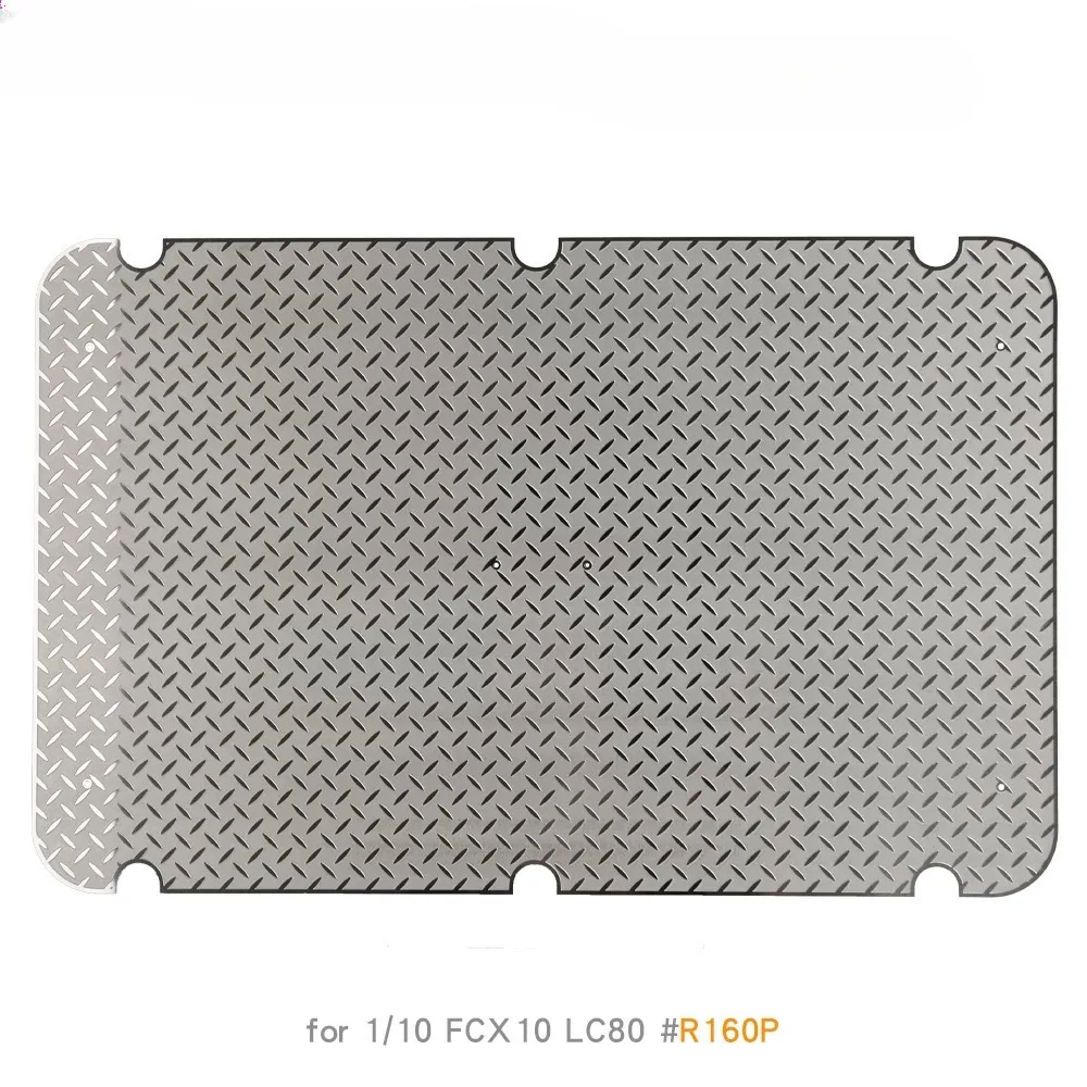 1pcs Metal Roof Luggage Rack base Plate for 1/10 FMS FCX10 LC80 Accessories