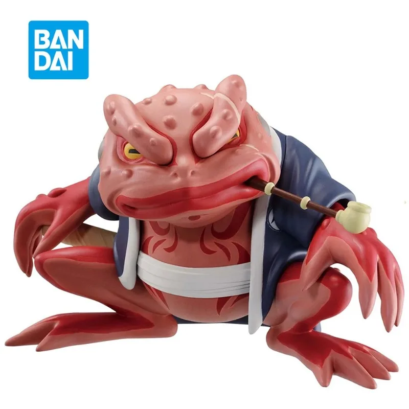 Bandai-figuras de acción originales de Naruto Shippuuden, gora-bunta Sofubi, adornos de Anime, juguetes de colección, regalos, 10cm