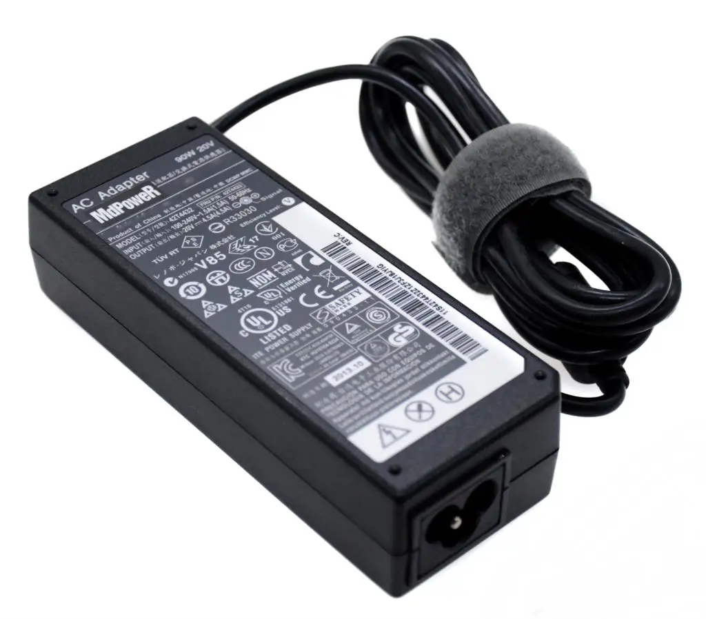 Original 20V 4.5A AC Adapter ชาร์จแล็ปท็อปสำหรับ Lenovo Thinkpad E420 E430c E545 E425 B480 B490 T420 T430 V480 v580 SL410 T510