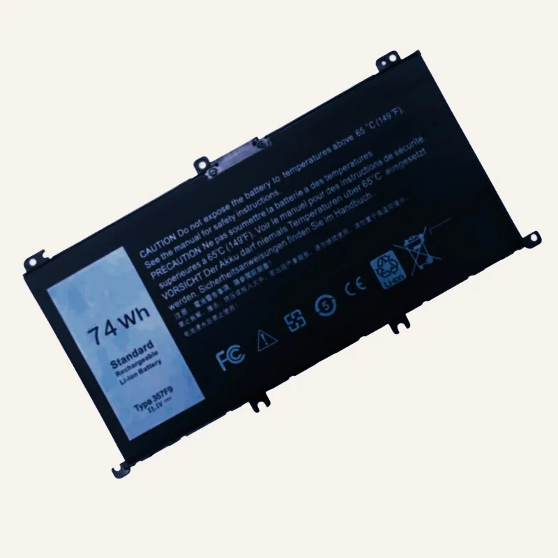 357F9 74Wh Laptop Battery for Dell Inspiron 15 7000 Gaming 5576 5577 7557 7559 7566 7759 7567 P57F P65F 0GFJ6 71JF4 Bateria