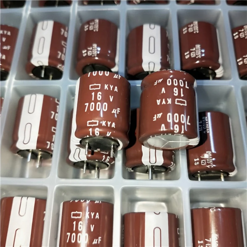 10Pcs 16V 7000UF 18×20mm KYA Series Radial Aluminum Electrolytic Capacitor High Frequency Low ESR Replacement for 16V 6800UF