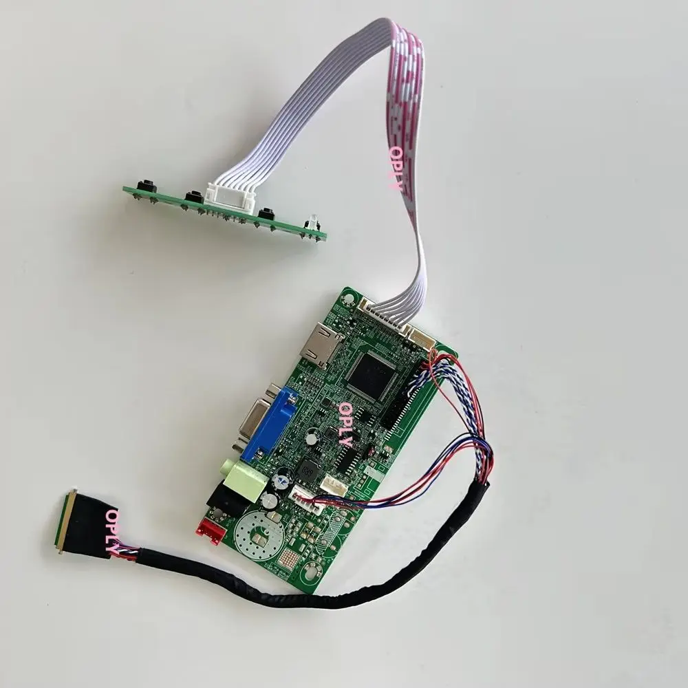 58C Controller board for B140XW02 V1/V3 B125XW02 V0 B133XW02 V1/V2 1366X768 LED panel screen monitor HDMI-Compatible VGA