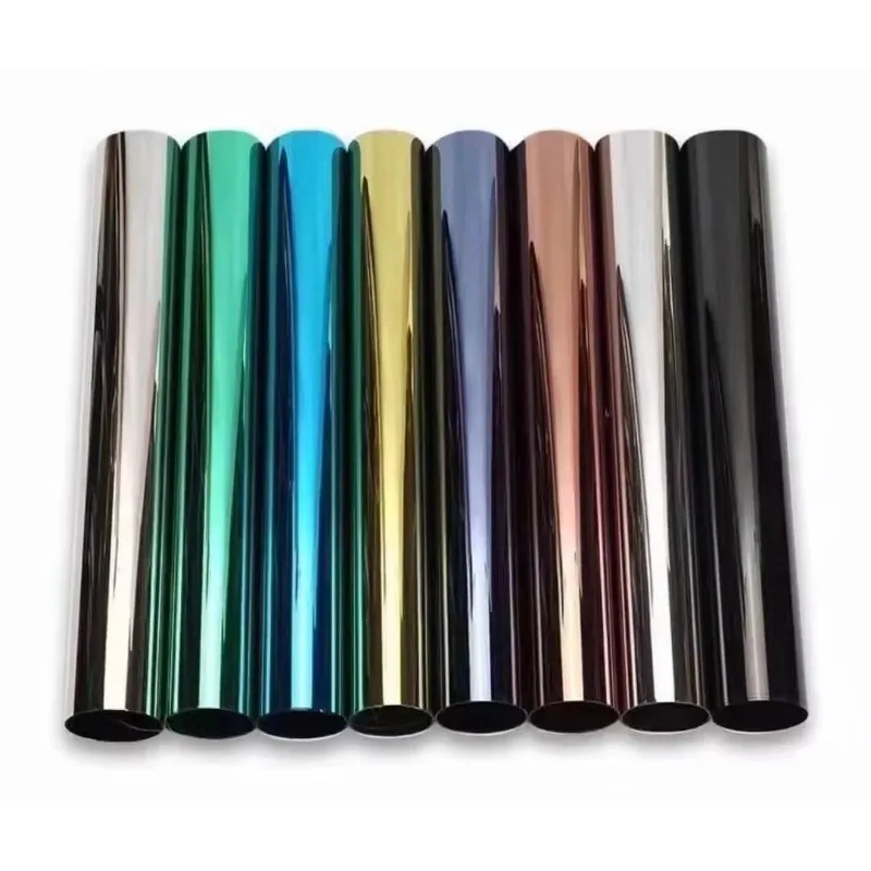 Factory wholesale Mirror reflective silver glass film for building window tinting