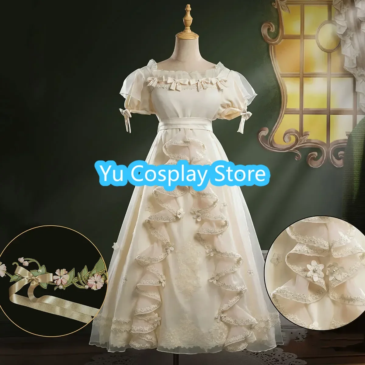 Game Identity V Euridice Little Girl Cosplay Costume Women Cute Dress Hallween Carnival Uniform Anime Clothing Custom Made