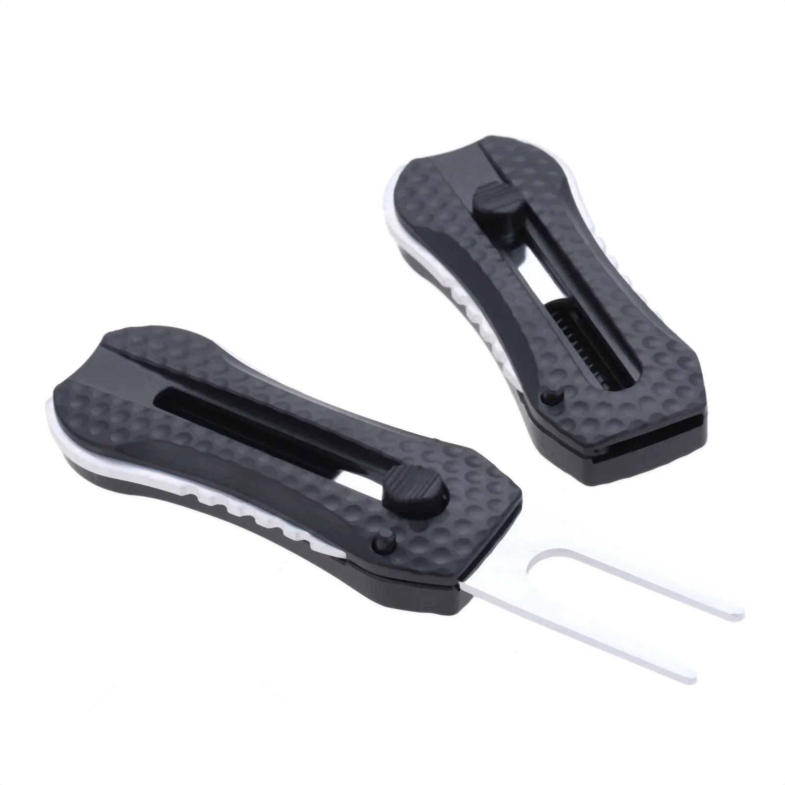 

Складной мяч для гольфа из нержавеющей стали, маркер для ремонта, инструмент Divot, портативный переключатель, инструмент для ремонта зеленой вилки для гольфа