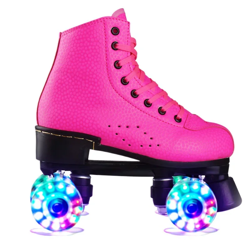 Roller  four-wheel roller skates ice  rink roller