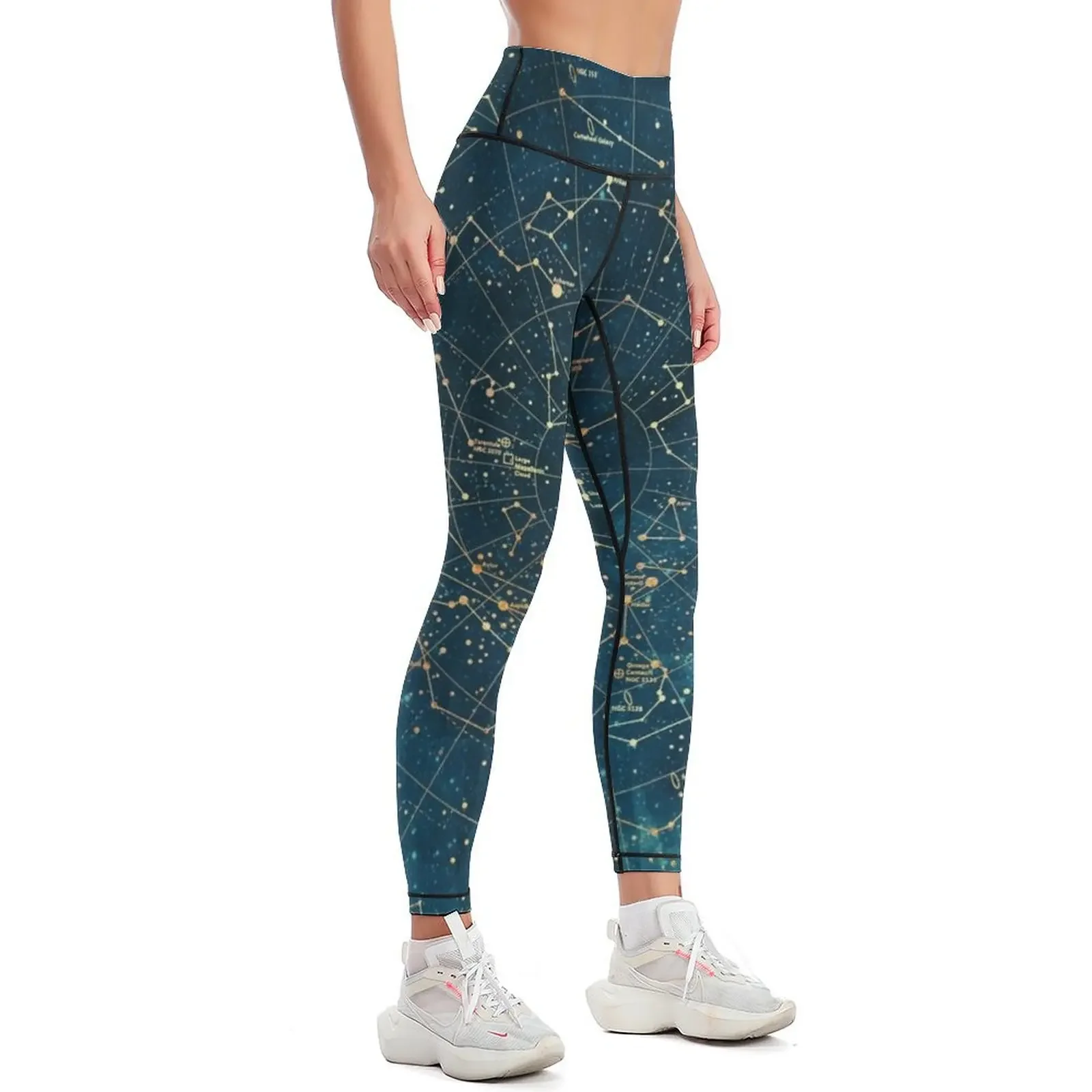 Under Constellations Leggings active wear Sportswear woman gym Womens Leggings