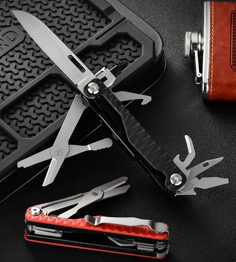 

Outdoor G10 Handle Tactical Folding Knife Camping Portable Self-defense Multifunctional EDC High Hardness Folding Knife