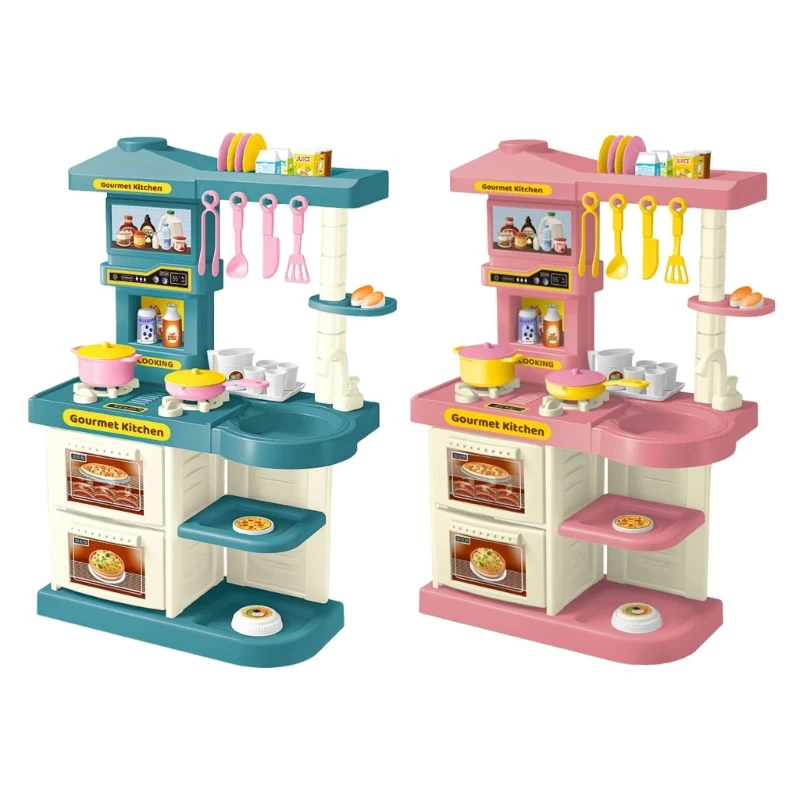 Bezpieczny plastikowy zestaw zabawek kulinarnych do odgrywania ról, odpowiedni dla dzieci powyżej 3. życia, 15UB