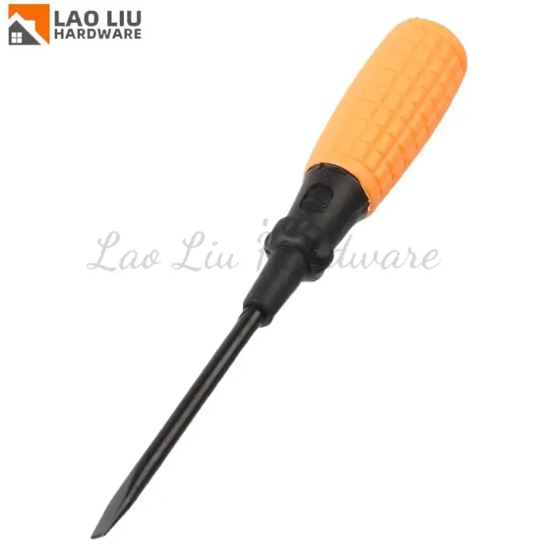 

Rubber-coated Anti-slip Handle One-word screwdriver Strong Magnetic Steel Screwdriver 3 Inch