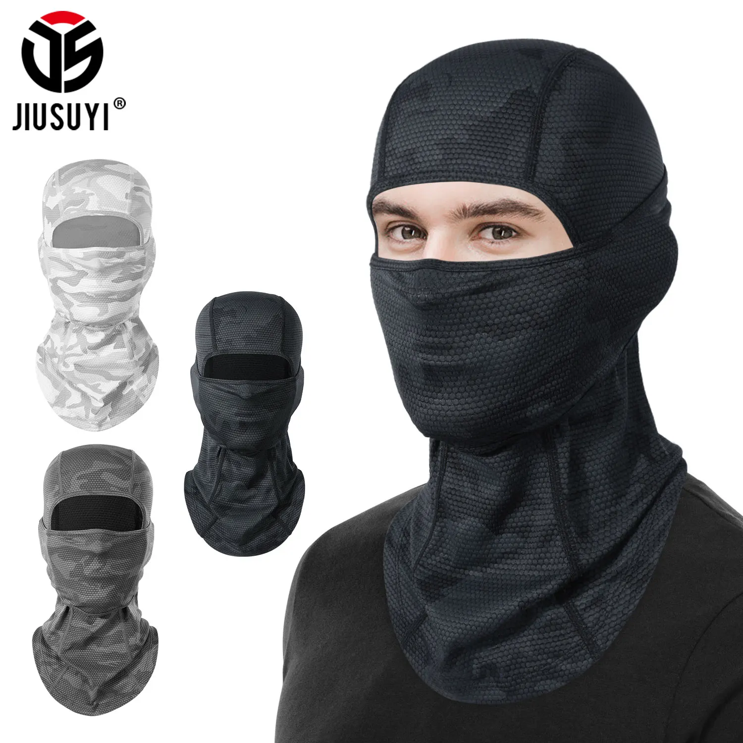 

Quick-dry Balaclava Breathable Cool Full Face Mask Outdoor Sports Hiking Camping Cycling Running Ski Windproof Scarf Hoodie Caps