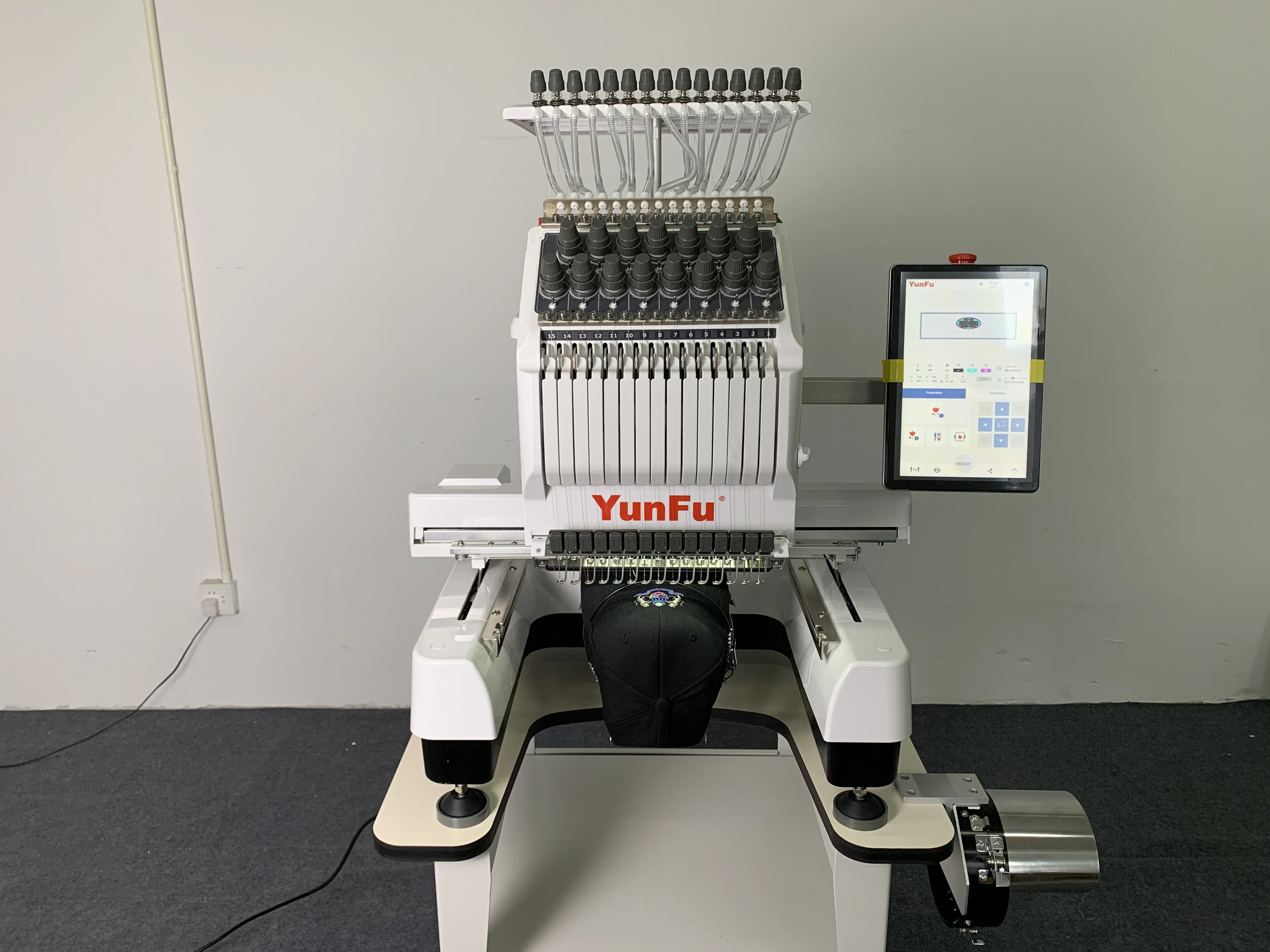 Intuitive Interface 15 Needles Machine HM-1501, High Speed Sewing