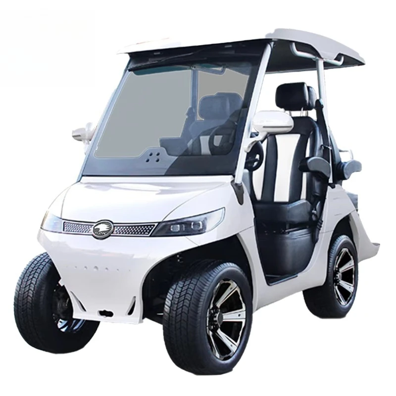 HDK New Energy Vehicle Off-road Utility Vehicle Mini Car Golf Carts Electric for Sale UTV ATV 4 Passengers Club 48V AC EV48-400