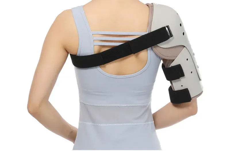 Adjustable Humerus Fracture Fixator Brace Upper Arm Broken Shoulder Injury Rehabilitation Support Splint Breathable Lightweight