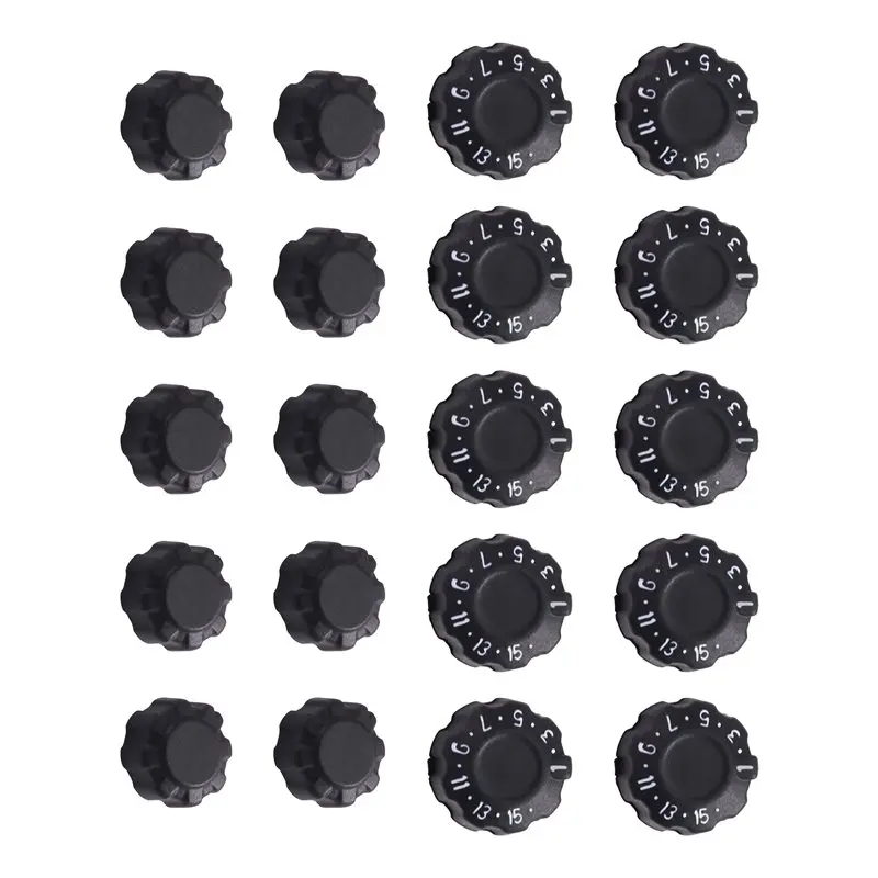A52T 10 pares de perillas de volumen y canal para PD406 PD506 PD408 PD780 PD785 PD786 PD782 P565 PD562 PD566 PD700 PD706