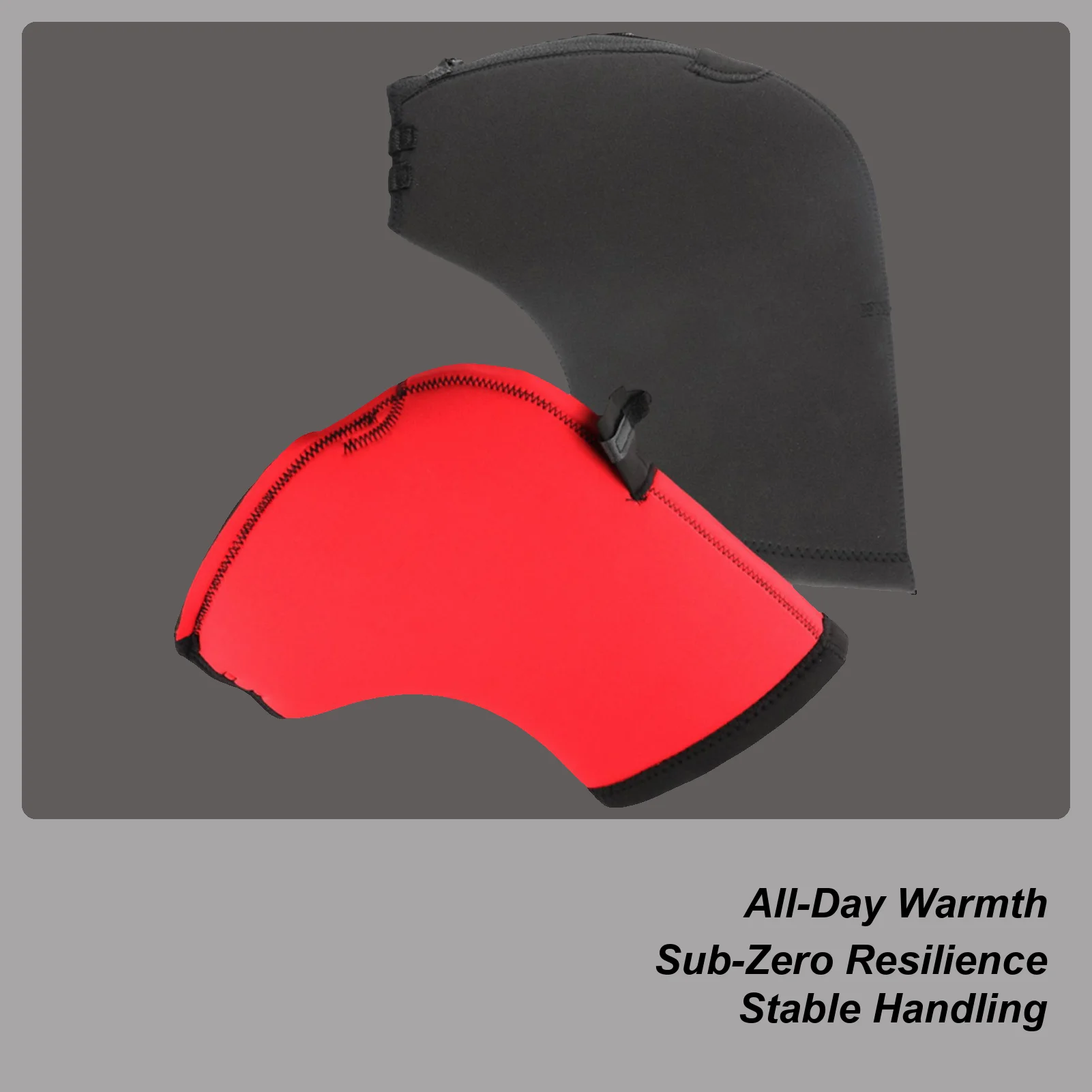 

Bike Handlebar Mittens 1 Pair Windproof Thickened Mountain Biking Handlebar Mitts For Adventure Racing Touring Long-Distance