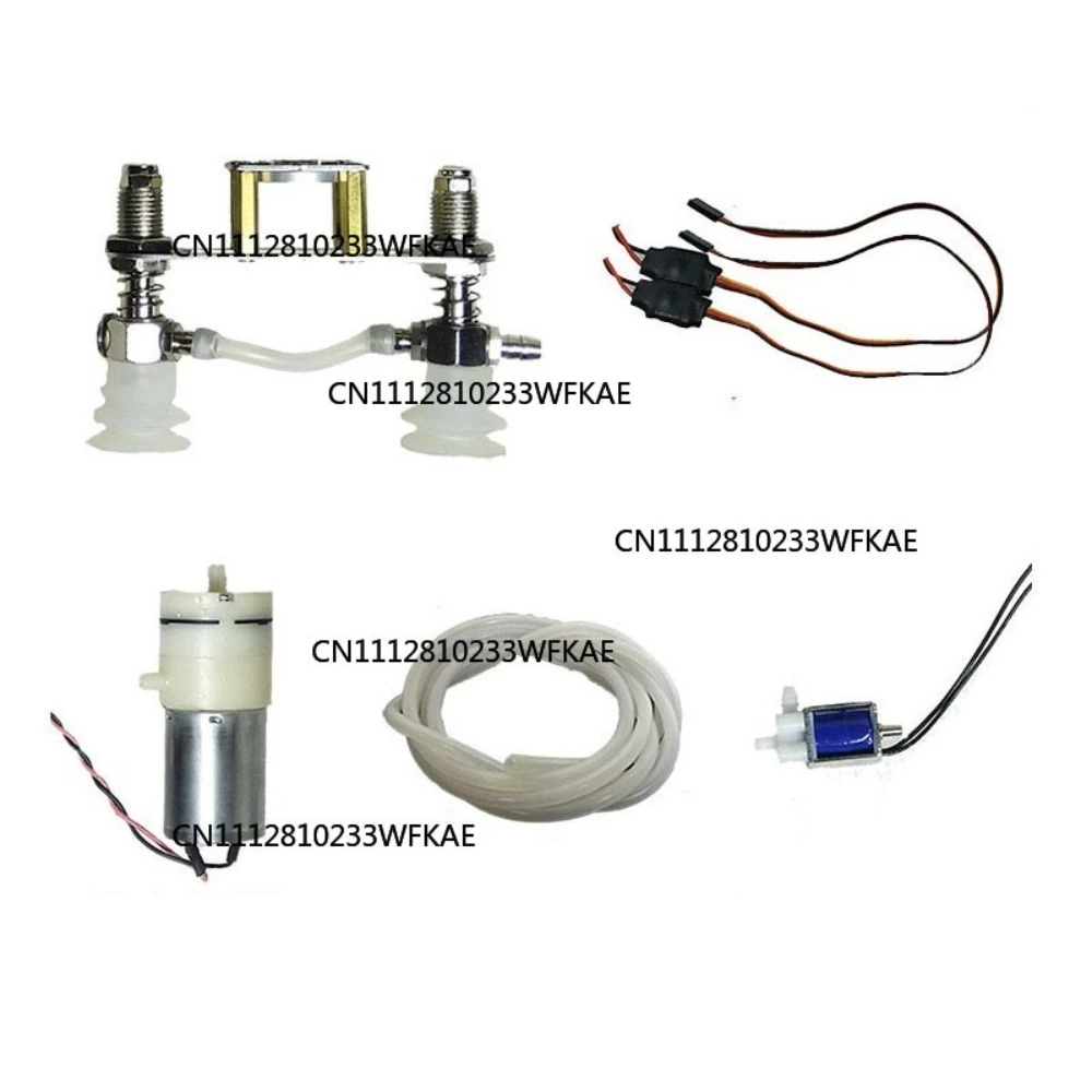 Robot Suction Cup Vacuum Pump Kit For 25T Servos MG996 MG995 DS3218 (with/without Electronic Switch)