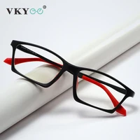 VICKY, nuevo diseño cuadrado geométrico Simple TR90, gafas de lectura deportivas antiluz azul para hombre, se pueden personalizar con prescripción BL6600