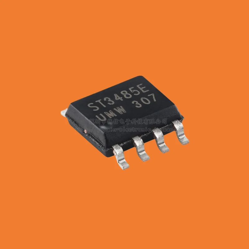 10pcs/original ST3485EBDR SOP-8 3.3V, 12Mbps half duplex, RS485/RS422 transceiver