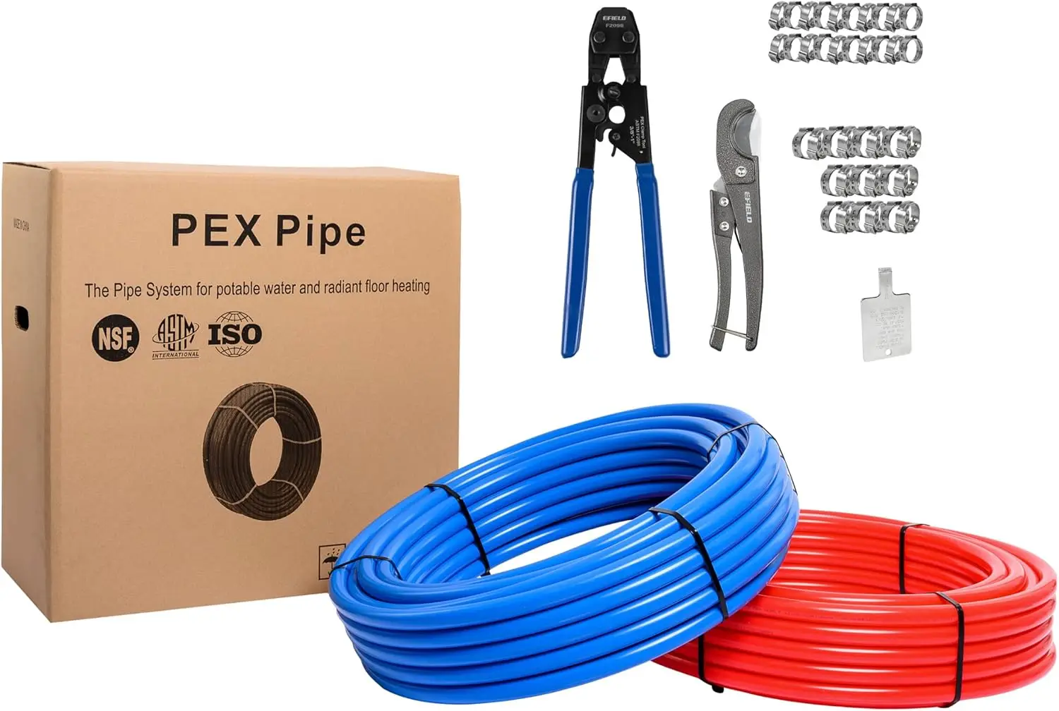 1/2 Inch Pex-B Pipe…