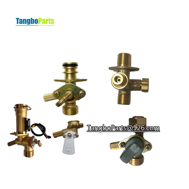 Various Gas Water Heater Copper Parts Regulating Valve Water Inlet Pressure Relief Valve For Vanward Macro Water Heater