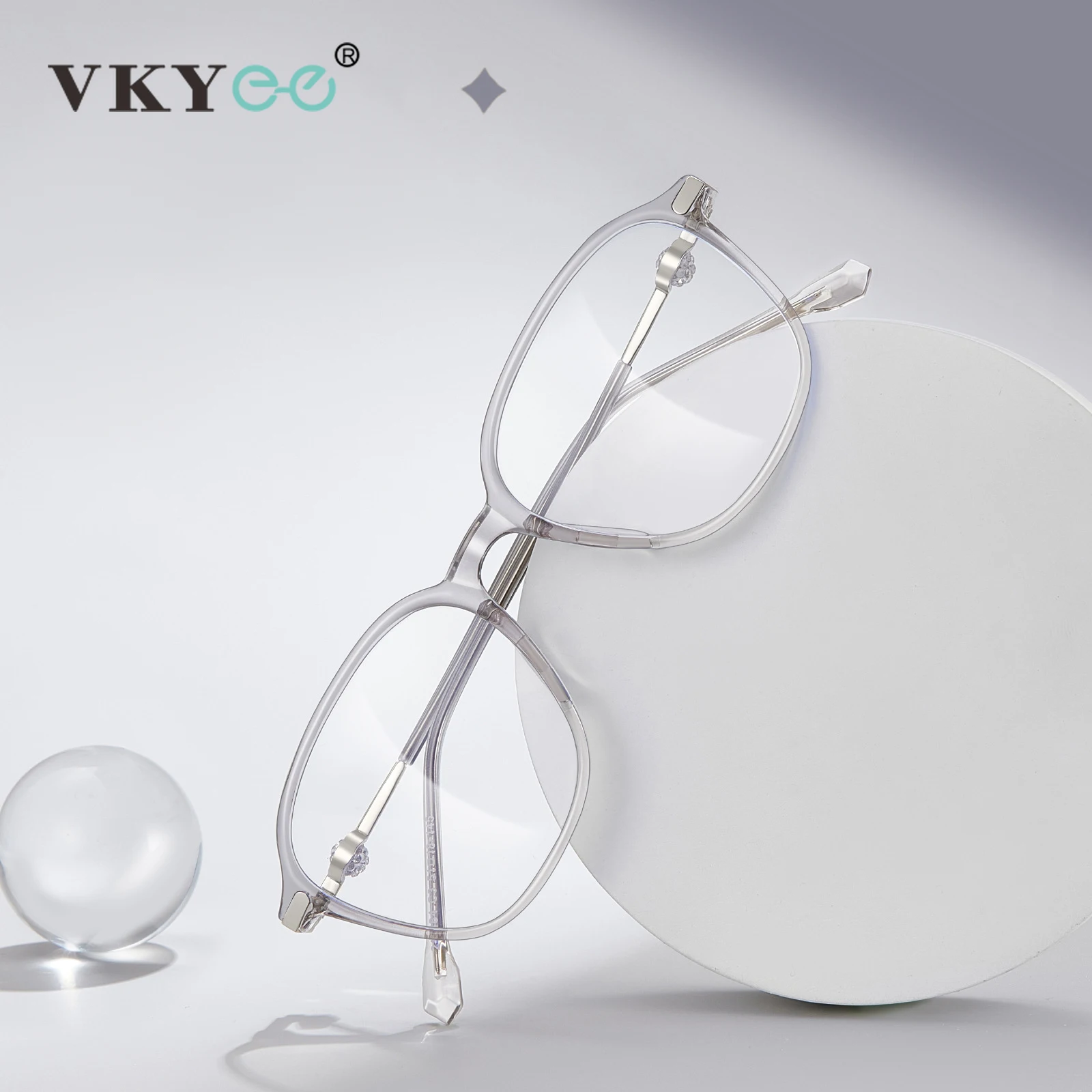 

VICKY Style Minimalist Fashionable New Arrivals Design Women's Blue Light Protection Reading Glasses Customizable Prescription