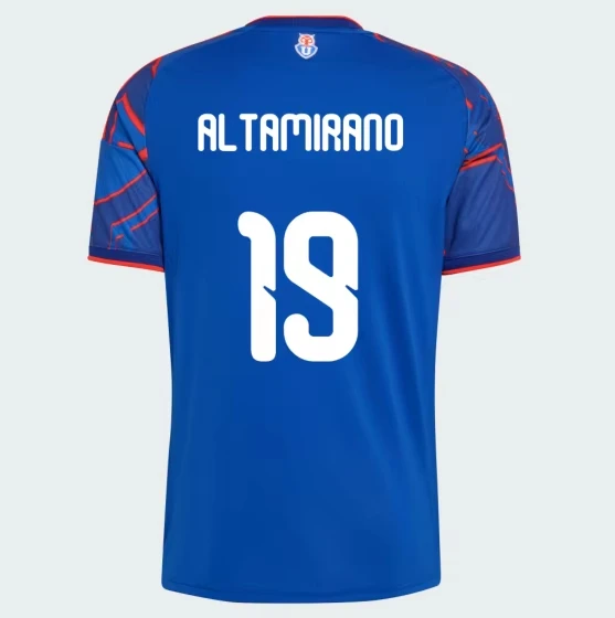 2026-2027 Modisches Produkt Universidad De Chile Fußballtrikot Y2k-Stil Fußballshirt Sportliches Schnelltrocknendes T-Shirt Eltern-Kind – Detail 4