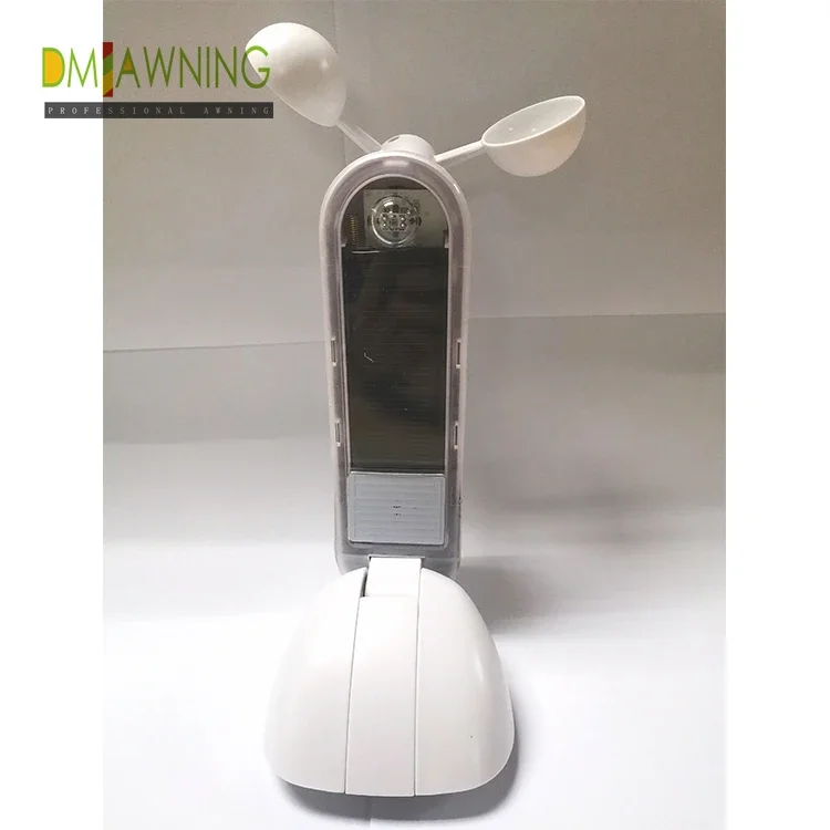 Awning Parts Solar Motion Wind-sun-rain Sensor for Automatic Retractable Awning DM118W Outdoor Power Coated 1~100 Klux