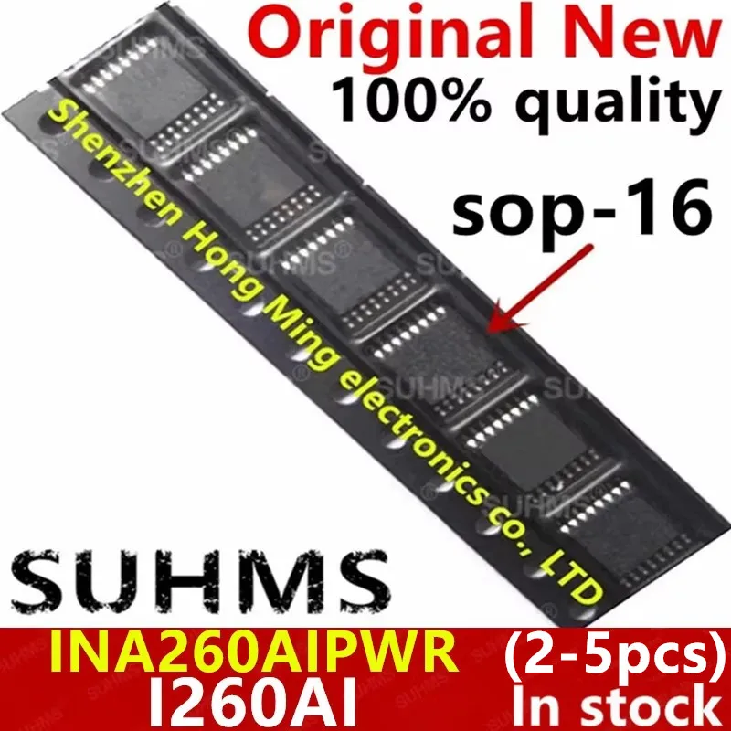 (2–5 Stück) 100 % neu INA260AIPWR INA260AIPW INA260AI I260AI sop-16