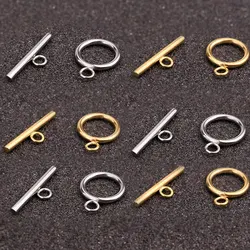 5 Sets Toggle OT Clasps Connectors for DIY Bracelet Necklace Jewelry Making Supplies