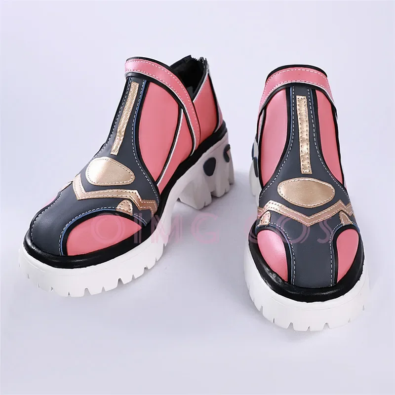 Genshin Impact Varesa Cosplay Shoes Anime Chinese Style  for Halloween Women Game