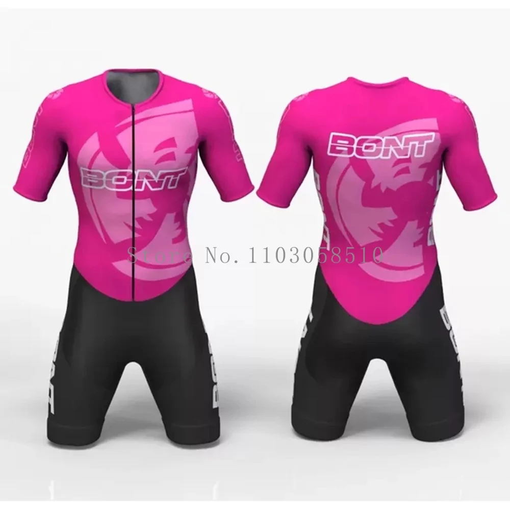 BONT Adults Teenagers Child Skating racing Skinsuit speed Inline Roller Skate skinsuit Fast triathlon competition pro clothing