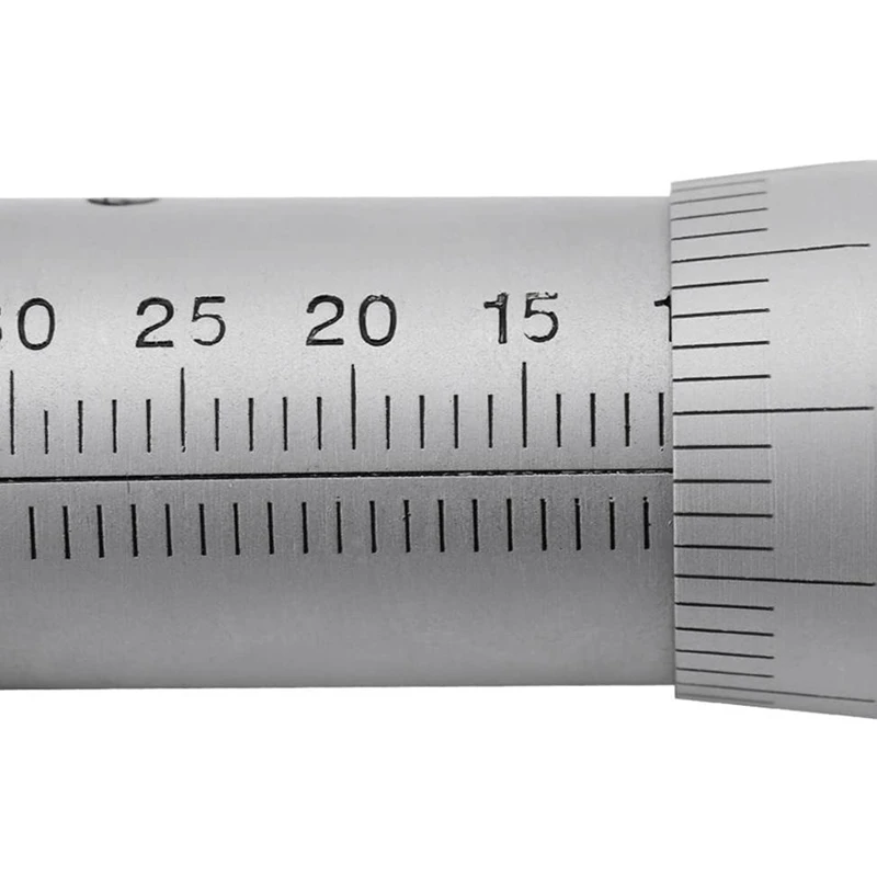 Inside Micrometer 5-30Mm Mechanical Micrometer Set 0.01 Mm Accuracy Include Wrench Calibration Ring Wooden Box