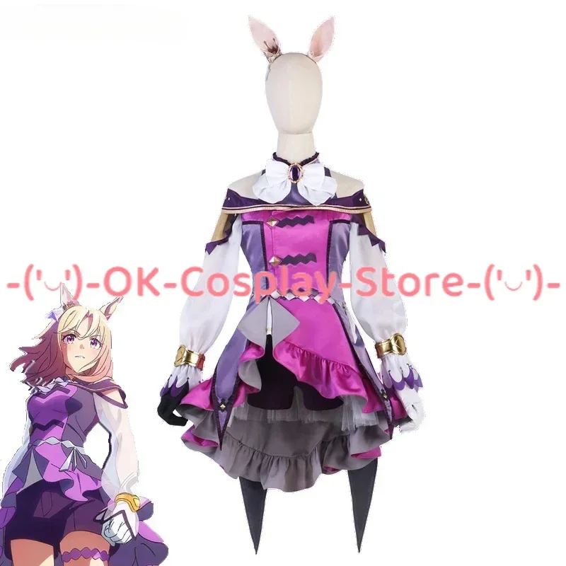 Game Umamusume:Pretty Derby Narita Top Road Cosplay Costume Women Cute Dress Halloween Party Outfit Anime Clothing Custom Made