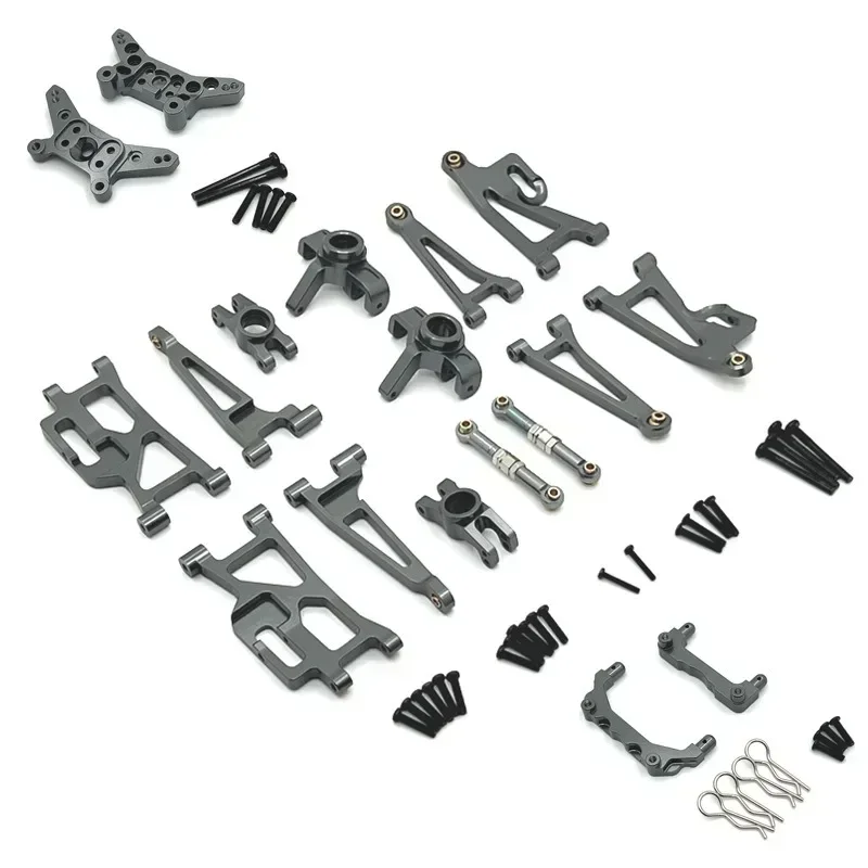 

FOR MJX 14210 14209 1/14 R/C cars RC Truck Upgraded parts Metal Aluminium Alloy Shock Tower Bracket swing arms/Steering Cup