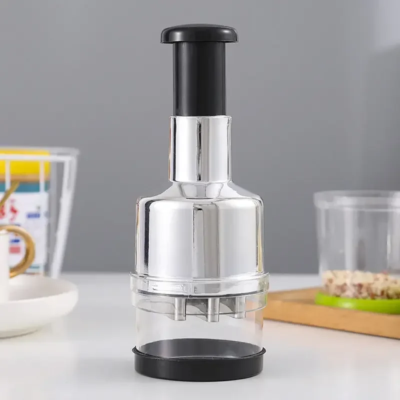 

Chopper Manual Onion Tool Grinder Hand 1PC Vegetable Kitchen Food Cutter Mincer Multifunction Nuts Press Fruit Efficient Safety