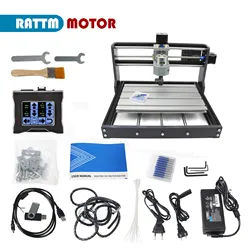 【EU/US Free】3018 PRO Laser Engraver Wood CNC Router Machine GRBL ER11 Hobby DIY Engraving Machine for Wood PCB PVC Mini Engraver