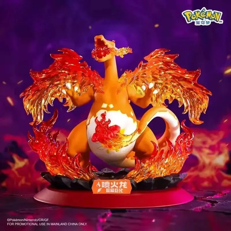 Pokemon Gigantamax Pikachu Gengar Anime Figurine Model Toy Desktop Decoration Collectible Gift for Birthday Party Souvenir