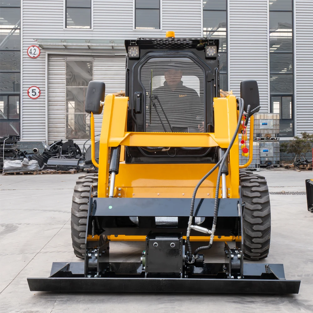 MMS Construction Asphalt Ground Hydraulic Plate Compactor Attachment for Skid Loader Universal Mounting Coupler Darmowa wysyłka