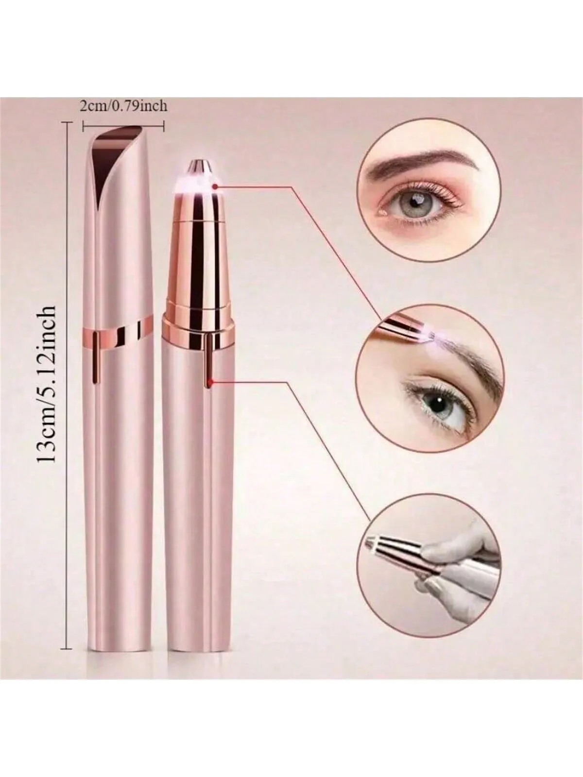 2026 Trimmer sopracciglia elettrico da donna Eye Brow Shaper Matita Rimozione peli viso per le donne Rasoi sopracciglia automatici ricaricabili