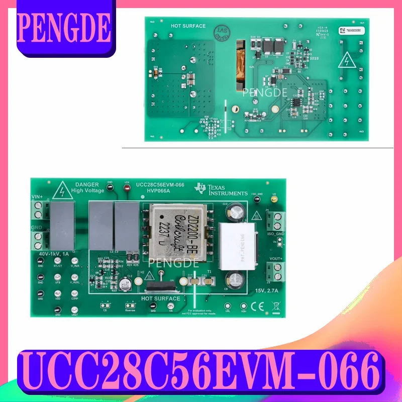 

UCC28C56EVM-066 UCC28C56H-Q1 AUX Winding Flyback Regulator Evaluation Module