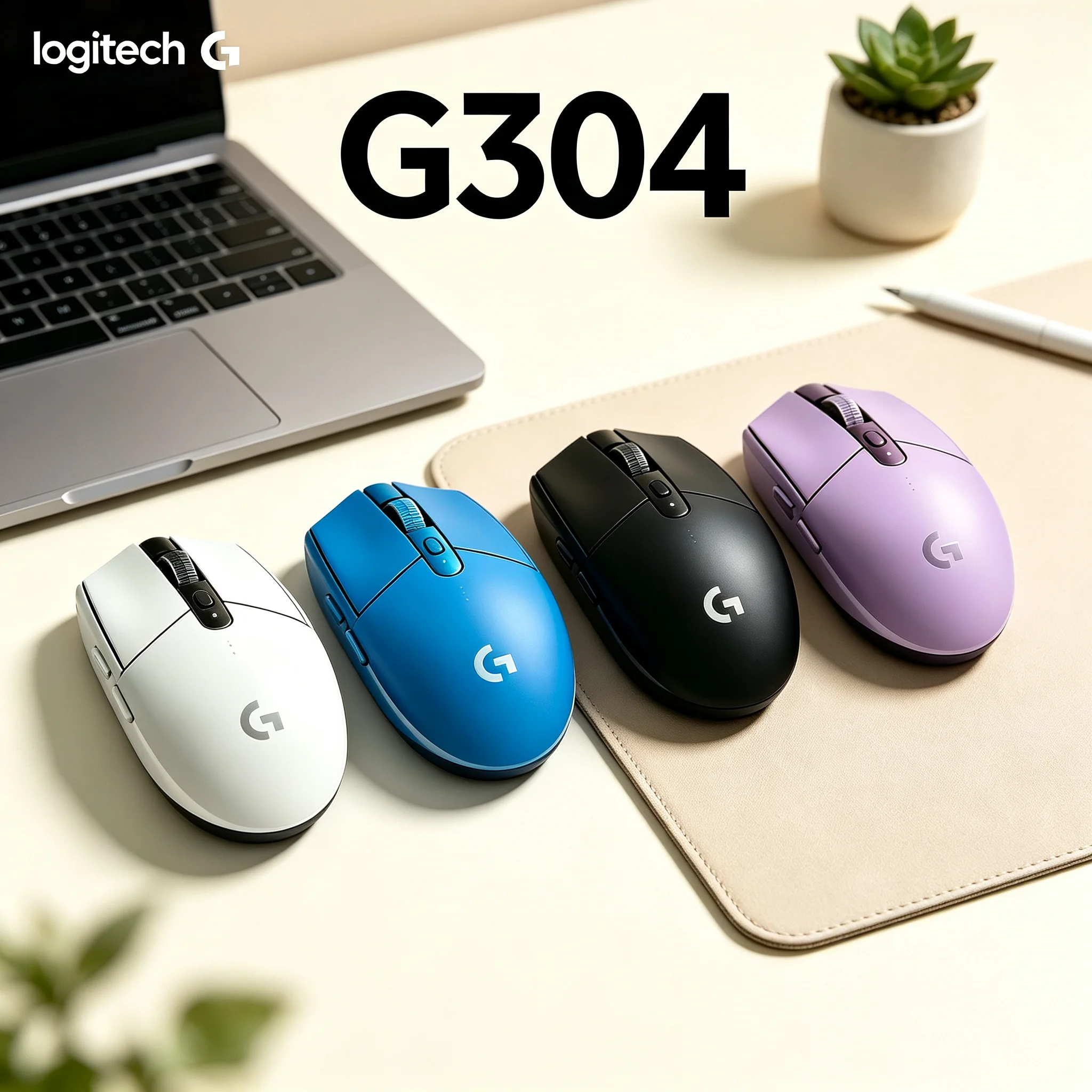 Logitech G304 2.4G Wireless Gaming Mouse Low Latency Connection For PUBG CS2 Valorant LOL Gamer
