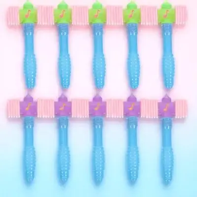 

10 pcs Plastic Squeaky Beating Gavel Plaything Lightweight Mallet For Hand Eye Coordination Pounding Play