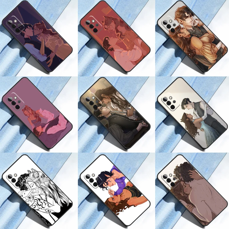 The Cruel Prince Jude and Cardan For Samsung Galaxy A14 A34 A54 A13 A23 A33 A53 A12 A22 A32 A52 A72 A51 A71 Phone Case