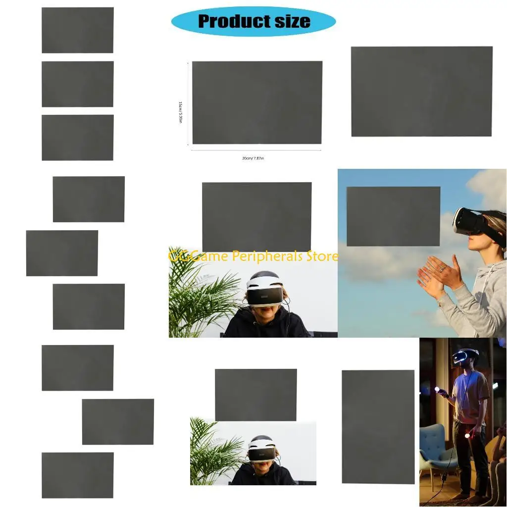 

U55B 3pcs/pack Polarizing Film Linear Sheets 20x15cm for Smooth Surfaces Photography