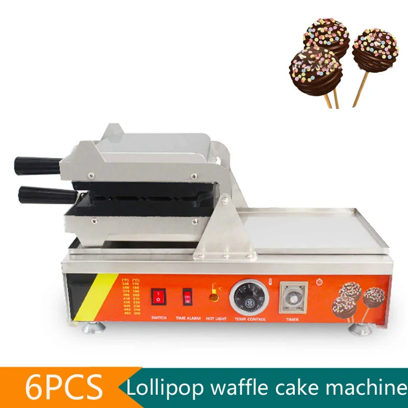 Electric 110V 220V Lollipop Maker  Multifunction Lollipop Baking Pan Candy Cake Machine Fashion Gourmet Lollipop Waffle Machine